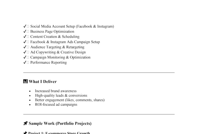 create facebook business page and run ad compaigns